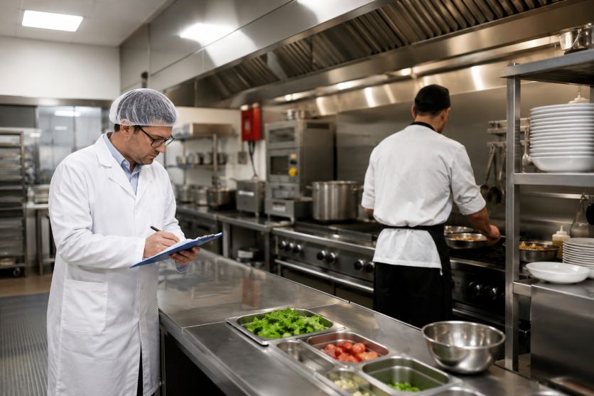 kitchen sanitation inspection